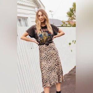 Réalisation Par Naomi Silk Skirt